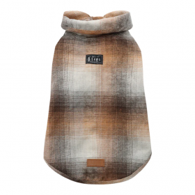 Риза за кучета Croci SHIRT FLANEL BEIGE - бежов цвят с райета